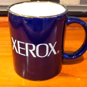 BOGO Xerox mug gold navy cream